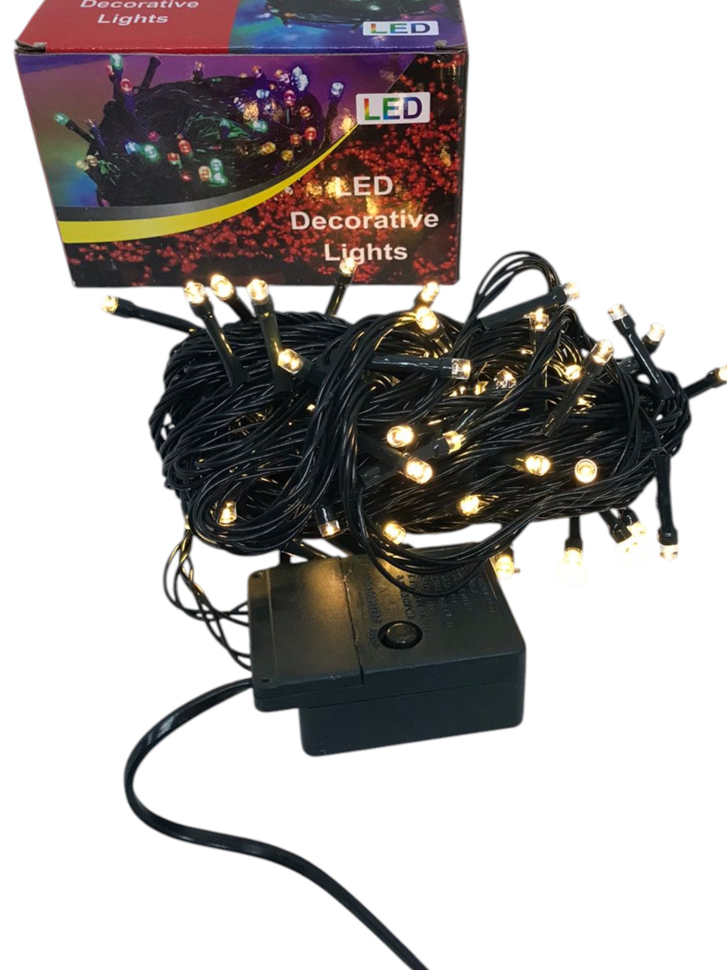 Guirnaldas Luces De Navidad Luces Navidad 100 Led 10 Mts Amarillo