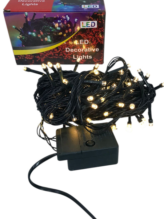 Guirnaldas Luces De Navidad Luces Navidad 100 Led 10 Mts Amarillo