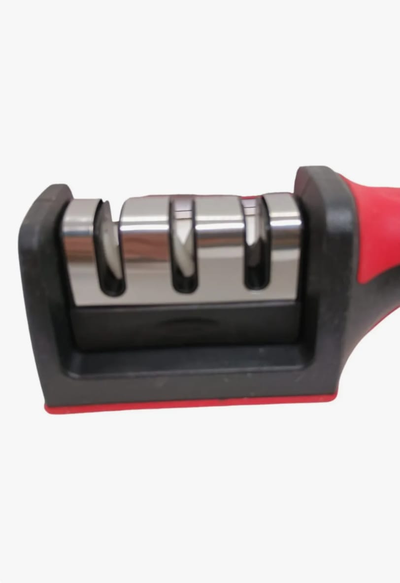 Afilador De Cuchillos Y Tijeras Amolador Portatil Manual